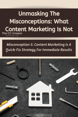 content marketing misconception