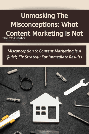 content marketing misconception